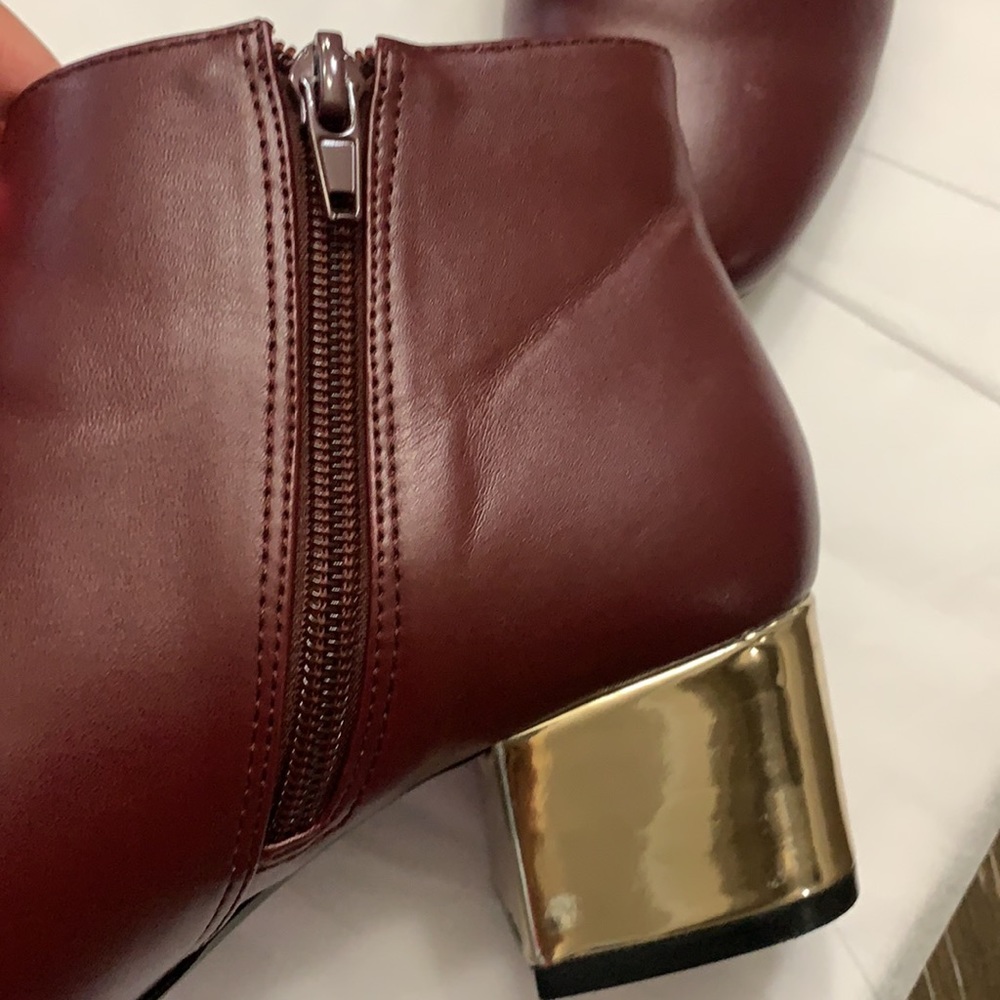 Marc New York burgundy ankle boots Size 7 - Picture 13 of 17